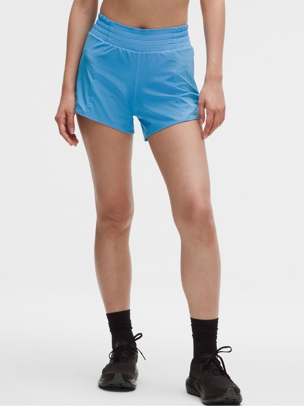 Lululemon Hotty Hot High Rise Short 4” *Lined, Ocean Wave, Size 14